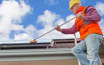 Templand soft wash roof cleaning